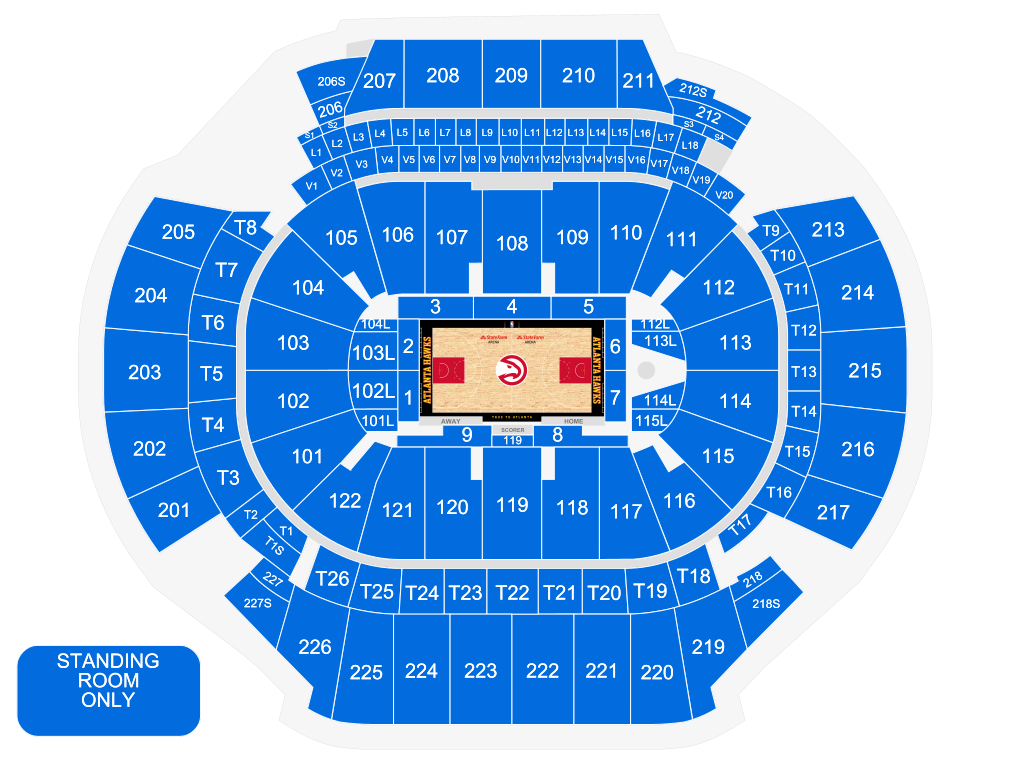 Step Inside State Farm Arena Home of the Atlanta Hawks Ticketmaster Blog